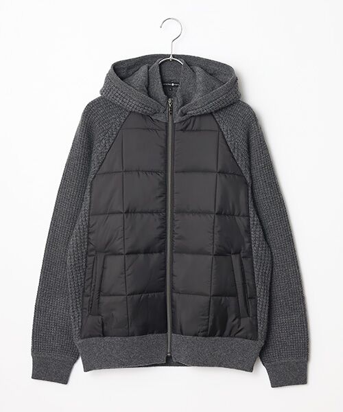 TAKASHIMAYA CASHMERE(レディース、メンズ) / タカシマヤカシミヤ(レディース、メンズ) その他アウター | フード付ニットブルゾン【S/M/L】 | 詳細7