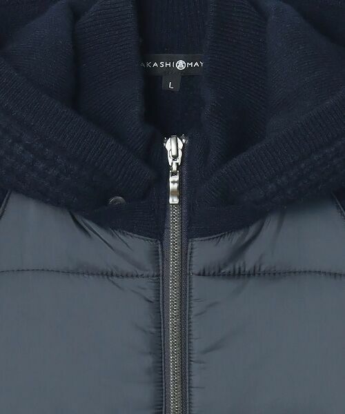 TAKASHIMAYA CASHMERE(レディース、メンズ) / タカシマヤカシミヤ(レディース、メンズ) その他アウター | フード付ニットブルゾン【LL】 | 詳細8
