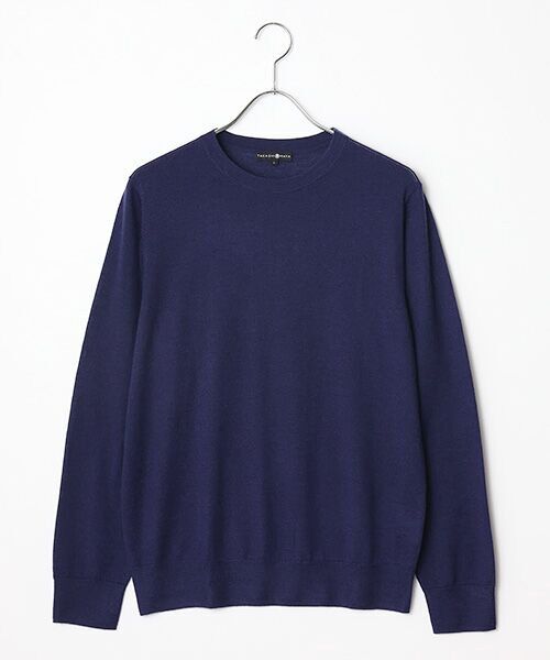 TAKASHIMAYA CASHMERE(レディース、メンズ) / タカシマヤカシミヤ(レディース、メンズ) ニット・セーター | カシミヤシルク クルーネックセーター【S/M/L】 | 詳細13