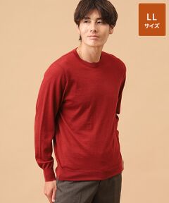 TAKASHIMAYA CASHMERE(レディース、メンズ) / タカシマヤカシミヤ(レディース、メンズ) ニット・セーター | カシミヤシルク クルーネックセーター【LL】