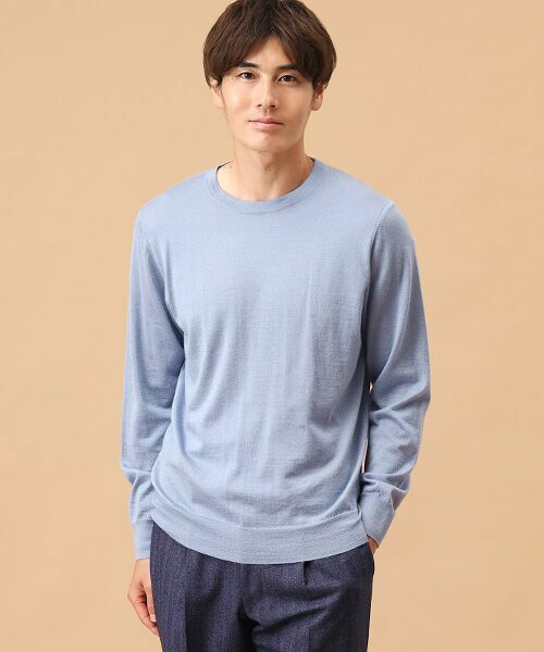 TAKASHIMAYA CASHMERE(レディース、メンズ) / タカシマヤカシミヤ(レディース、メンズ) ニット・セーター | カシミヤシルク クルーネックセーター【LL】 | 詳細10
