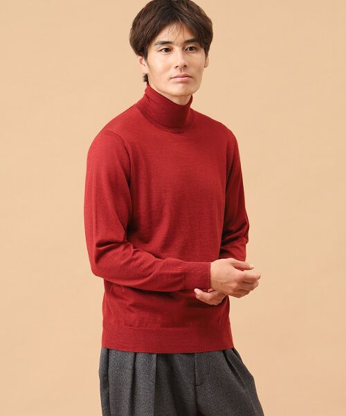 TAKASHIMAYA CASHMERE(レディース、メンズ) / タカシマヤカシミヤ(レディース、メンズ) ニット・セーター | カシミヤシルク タートルネックセーター【S/M/L】 | 詳細5