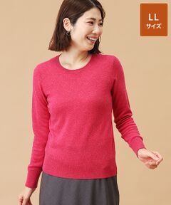 TAKASHIMAYA CASHMERE(レディース、メンズ) / タカシマヤカシミヤ(レディース、メンズ) ニット・セーター | カシミヤ クルーネックセーター【LL】