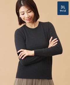 TAKASHIMAYA CASHMERE(レディース、メンズ) / タカシマヤカシミヤ(レディース、メンズ) ニット・セーター | カシミヤ クルーネックセーター【3L】