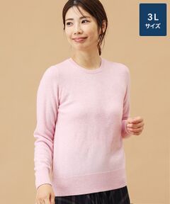 TAKASHIMAYA CASHMERE(レディース、メンズ) / タカシマヤカシミヤ(レディース、メンズ) ニット・セーター | カシミヤ クルーネックセーター【3L】