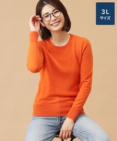 TAKASHIMAYA CASHMERE(レディース、メンズ) / タカシマヤカシミヤ(レディース、メンズ) ニット・セーター | カシミヤ クルーネックセーター【3L】