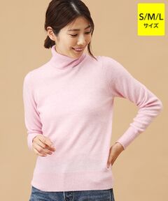 手編み風ピンクセーター セール】 フラワーモチーフニット≪手洗い可能≫ （ニット