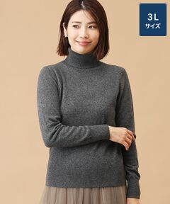 TAKASHIMAYA CASHMERE(レディース、メンズ) / タカシマヤカシミヤ(レディース、メンズ) ニット・セーター | カシミヤ タートルネックセーター【3L】