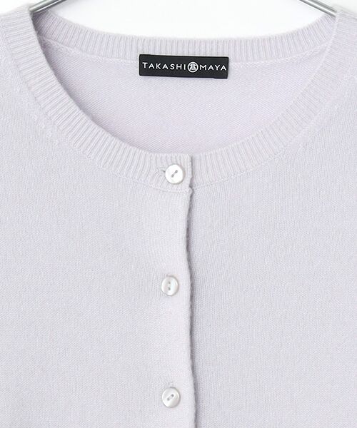 TAKASHIMAYA CASHMERE(レディース、メンズ) / タカシマヤカシミヤ(レディース、メンズ) カーディガン・ボレロ | カシミヤ クルーネックカーディガン【S/M/L】 | 詳細3