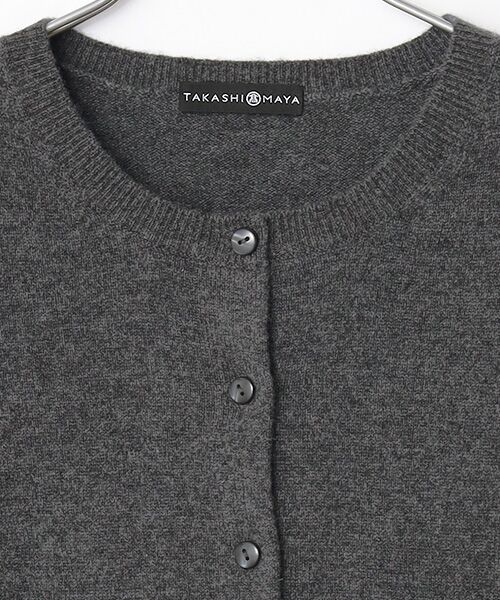 TAKASHIMAYA CASHMERE(レディース、メンズ) / タカシマヤカシミヤ(レディース、メンズ) カーディガン・ボレロ | カシミヤ クルーネックカーディガン【S/M/L】 | 詳細5