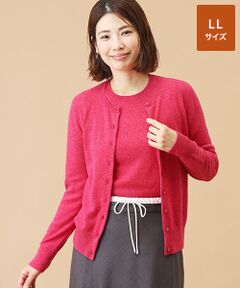 TAKASHIMAYA CASHMERE(レディース、メンズ) / タカシマヤカシミヤ(レディース、メンズ) カーディガン・ボレロ | カシミヤ クルーネックカーディガン【LL】