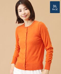 TAKASHIMAYA CASHMERE(レディース、メンズ) / タカシマヤカシミヤ(レディース、メンズ) カーディガン・ボレロ | カシミヤ クルーネックカーディガン【3L】