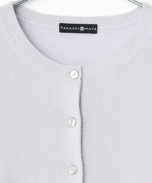 TAKASHIMAYA CASHMERE(レディース、メンズ) / タカシマヤカシミヤ(レディース、メンズ) カーディガン・ボレロ | カシミヤ クルーネックカーディガン【3L】 | 詳細3