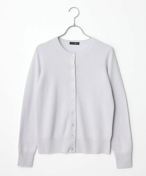 TAKASHIMAYA CASHMERE(レディース、メンズ) / タカシマヤカシミヤ(レディース、メンズ) カーディガン・ボレロ | カシミヤ クルーネックカーディガン【3L】 | 詳細4