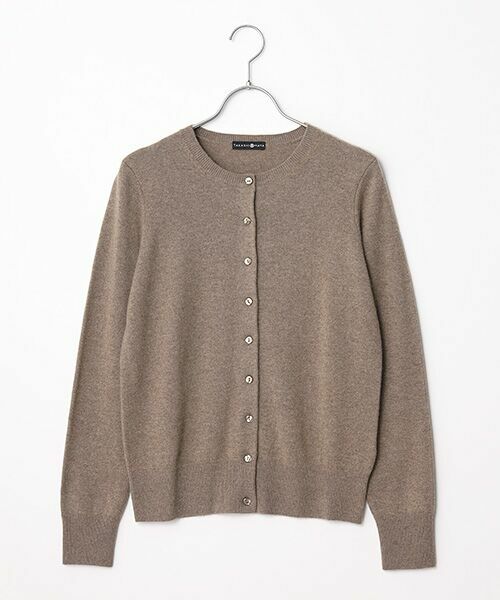 TAKASHIMAYA CASHMERE(レディース、メンズ) / タカシマヤカシミヤ(レディース、メンズ) カーディガン・ボレロ | カシミヤ クルーネックカーディガン【3L】 | 詳細16