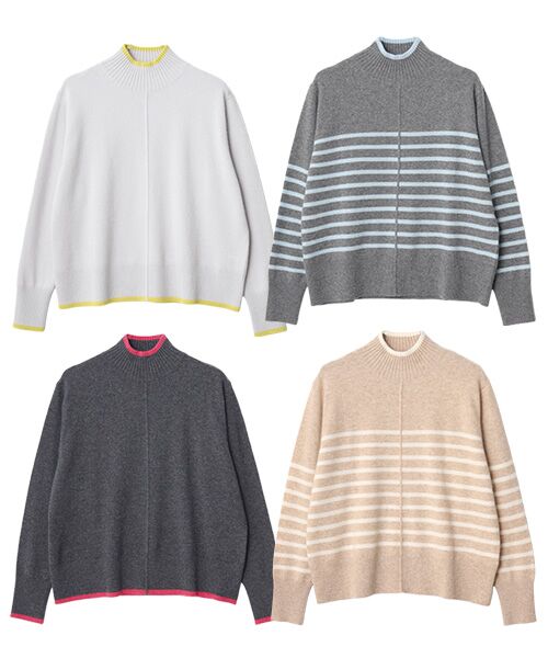 TAKASHIMAYA CASHMERE(レディース、メンズ) / タカシマヤカシミヤ(レディース、メンズ) ニット・セーター | カシミヤ ボトルネックセーター【S/M/L】 | 詳細12