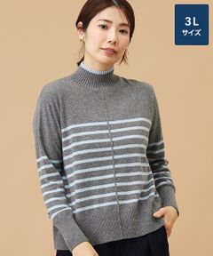 TAKASHIMAYA CASHMERE(レディース、メンズ) / タカシマヤカシミヤ(レディース、メンズ) ニット・セーター | カシミヤ ボトルネックセーター【3L】