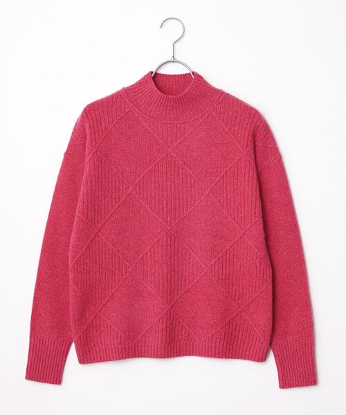 TAKASHIMAYA CASHMERE(レディース、メンズ) / タカシマヤカシミヤ(レディース、メンズ) ニット・セーター | カシミヤ ダイヤ柄セーター【S/M/L】 | 詳細4