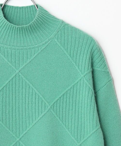 TAKASHIMAYA CASHMERE(レディース、メンズ) / タカシマヤカシミヤ(レディース、メンズ) ニット・セーター | カシミヤ ダイヤ柄セーター【S/M/L】 | 詳細6