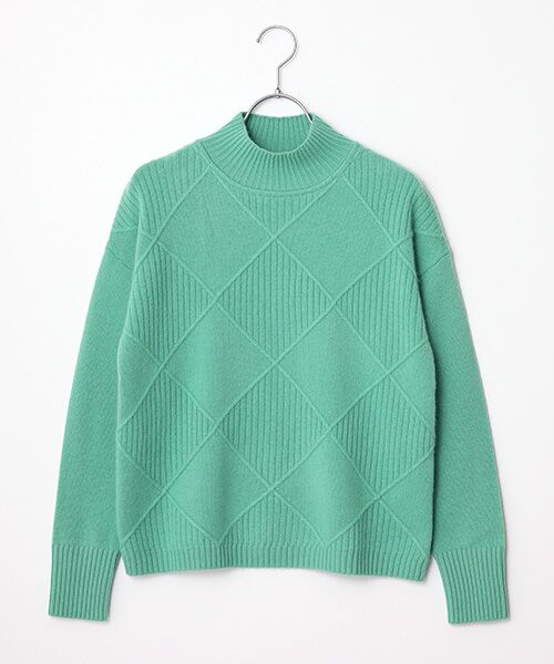 TAKASHIMAYA CASHMERE(レディース、メンズ) / タカシマヤカシミヤ(レディース、メンズ) ニット・セーター | カシミヤ ダイヤ柄セーター【S/M/L】 | 詳細9