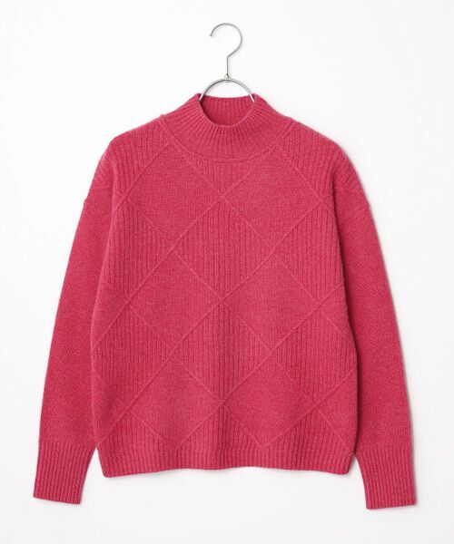 TAKASHIMAYA CASHMERE(レディース、メンズ) / タカシマヤカシミヤ(レディース、メンズ) ニット・セーター | カシミヤ ダイヤ柄セーター【LL】 | 詳細4