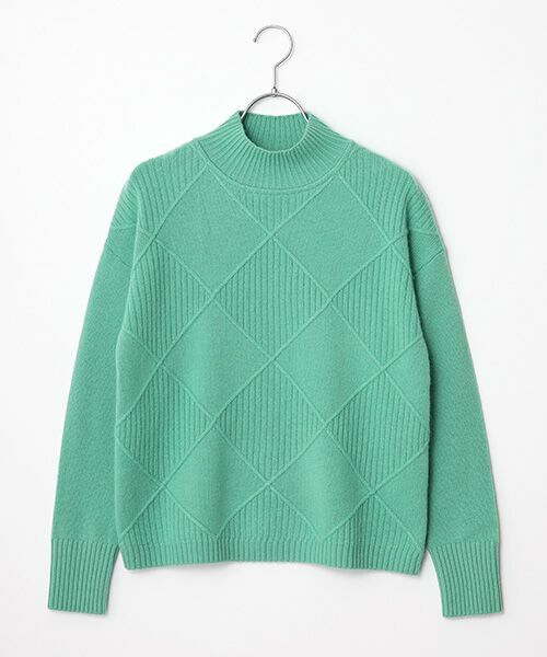 TAKASHIMAYA CASHMERE(レディース、メンズ) / タカシマヤカシミヤ(レディース、メンズ) ニット・セーター | カシミヤ ダイヤ柄セーター【LL】 | 詳細9