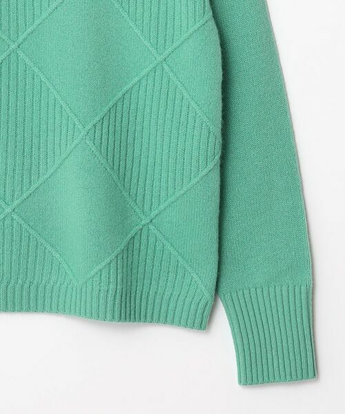 TAKASHIMAYA CASHMERE(レディース、メンズ) / タカシマヤカシミヤ(レディース、メンズ) ニット・セーター | カシミヤ ダイヤ柄セーター【LL】 | 詳細7