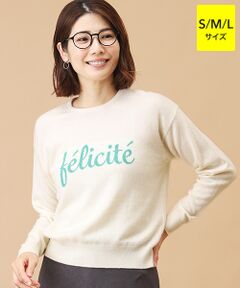 TAKASHIMAYA CASHMERE(レディース、メンズ) / タカシマヤカシミヤ(レディース、メンズ) ニット・セーター | カシミヤ ロゴセーター【S/M/L】