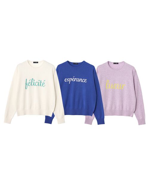 TAKASHIMAYA CASHMERE(レディース、メンズ) / タカシマヤカシミヤ(レディース、メンズ) ニット・セーター | カシミヤ ロゴセーター【S/M/L】 | 詳細10