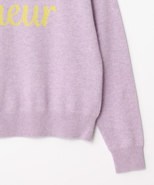 TAKASHIMAYA CASHMERE(レディース、メンズ) / タカシマヤカシミヤ(レディース、メンズ) ニット・セーター | カシミヤ ロゴセーター【S/M/L】 | 詳細7