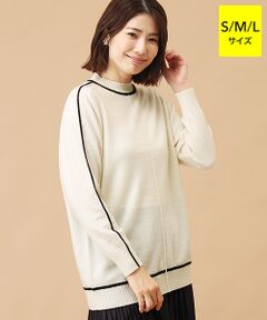 TAKASHIMAYA CASHMERE(レディース、メンズ) / タカシマヤカシミヤ(レディース、メンズ) ニット・セーター | カシミヤ ラインデザインチュニック【S/M/L】