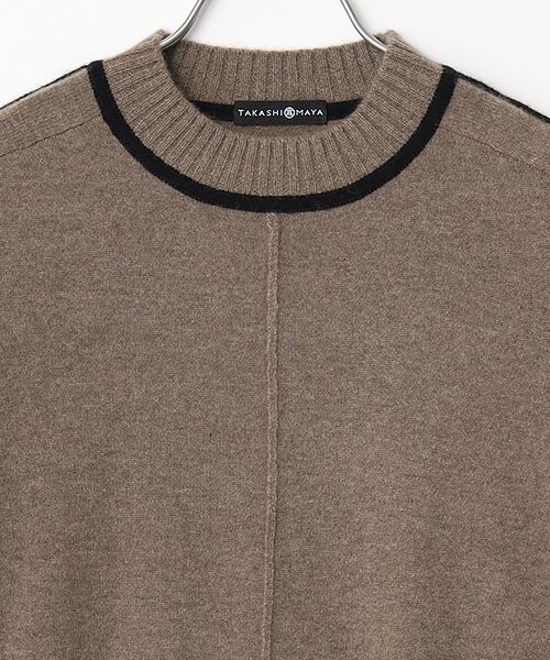 TAKASHIMAYA CASHMERE(レディース、メンズ) / タカシマヤカシミヤ(レディース、メンズ) ニット・セーター | カシミヤ ラインデザインチュニック【S/M/L】 | 詳細3