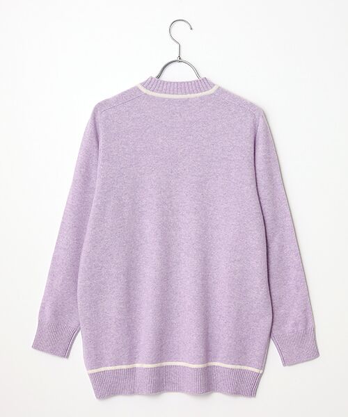 TAKASHIMAYA CASHMERE(レディース、メンズ) / タカシマヤカシミヤ(レディース、メンズ) ニット・セーター | カシミヤ ラインデザインチュニック【S/M/L】 | 詳細5
