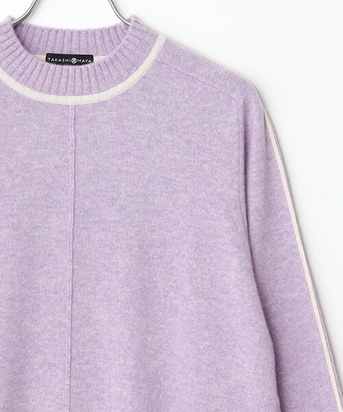 TAKASHIMAYA CASHMERE(レディース、メンズ) / タカシマヤカシミヤ(レディース、メンズ) ニット・セーター | カシミヤ ラインデザインチュニック【S/M/L】 | 詳細6