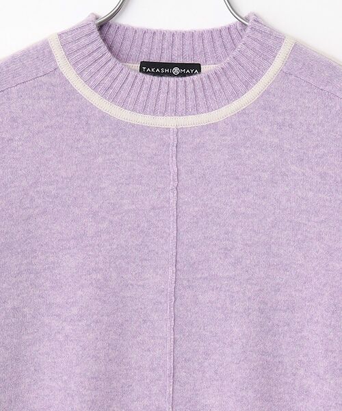 TAKASHIMAYA CASHMERE(レディース、メンズ) / タカシマヤカシミヤ(レディース、メンズ) ニット・セーター | カシミヤ ラインデザインチュニック【S/M/L】 | 詳細8