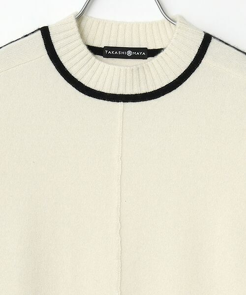 TAKASHIMAYA CASHMERE(レディース、メンズ) / タカシマヤカシミヤ(レディース、メンズ) ニット・セーター | カシミヤ ラインデザインチュニック【LL】 | 詳細1