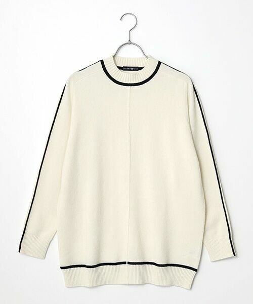 TAKASHIMAYA CASHMERE(レディース、メンズ) / タカシマヤカシミヤ(レディース、メンズ) ニット・セーター | カシミヤ ラインデザインチュニック【LL】 | 詳細2