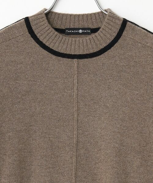 TAKASHIMAYA CASHMERE(レディース、メンズ) / タカシマヤカシミヤ(レディース、メンズ) ニット・セーター | カシミヤ ラインデザインチュニック【LL】 | 詳細3