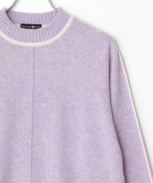 TAKASHIMAYA CASHMERE(レディース、メンズ) / タカシマヤカシミヤ(レディース、メンズ) ニット・セーター | カシミヤ ラインデザインチュニック【LL】 | 詳細6