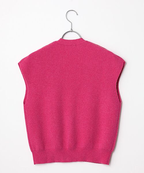 TAKASHIMAYA CASHMERE(レディース、メンズ) / タカシマヤカシミヤ(レディース、メンズ) ベスト | カシミヤ ミラノリブジレ【S-M/M-L】 | 詳細3