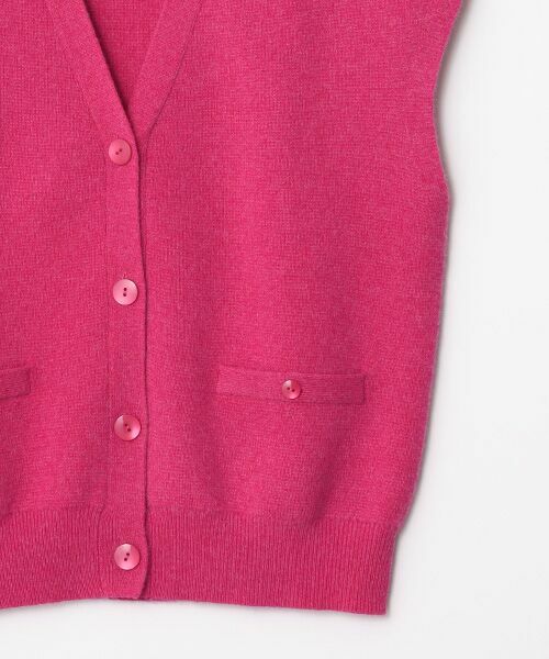 TAKASHIMAYA CASHMERE(レディース、メンズ) / タカシマヤカシミヤ(レディース、メンズ) ベスト | カシミヤ ミラノリブジレ【L-LL】 | 詳細5