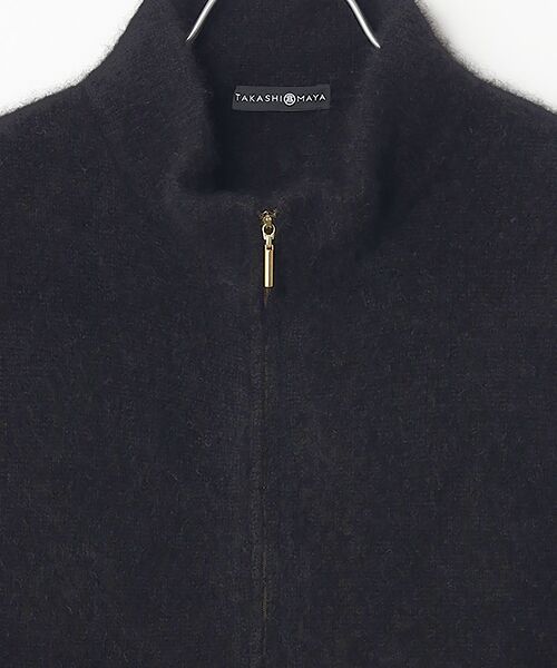 TAKASHIMAYA CASHMERE(レディース、メンズ) / タカシマヤカシミヤ(レディース、メンズ) ベスト | カシミヤシルク ジップジレ【S-M/M-L】 | 詳細3
