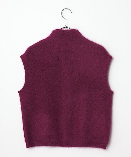 TAKASHIMAYA CASHMERE(レディース、メンズ) / タカシマヤカシミヤ(レディース、メンズ) ベスト | カシミヤシルク ジップジレ【S-M/M-L】 | 詳細5