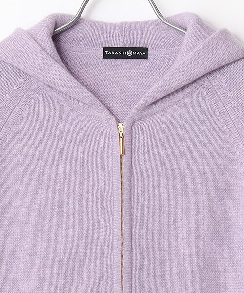 TAKASHIMAYA CASHMERE(レディース、メンズ) / タカシマヤカシミヤ(レディース、メンズ) パーカー | カシミヤ フルジップパーカー【S-M/M-L】 | 詳細8