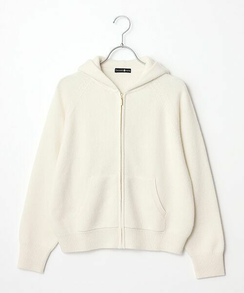 TAKASHIMAYA CASHMERE(レディース、メンズ) / タカシマヤカシミヤ(レディース、メンズ) パーカー | カシミヤ フルジップパーカー【L-LL】 | 詳細2