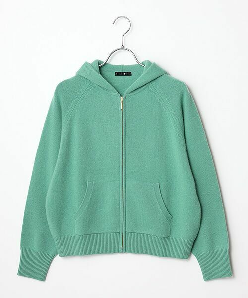TAKASHIMAYA CASHMERE(レディース、メンズ) / タカシマヤカシミヤ(レディース、メンズ) パーカー | カシミヤ フルジップパーカー【L-LL】 | 詳細4
