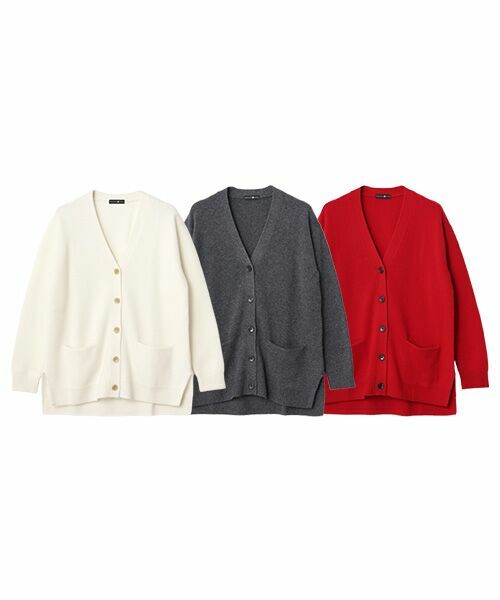TAKASHIMAYA CASHMERE(レディース、メンズ) / タカシマヤカシミヤ(レディース、メンズ) カーディガン・ボレロ | カシミヤ ロングカーディガン【L-LL】 | 詳細10