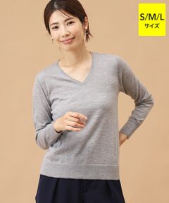 TAKASHIMAYA CASHMERE(レディース、メンズ) / タカシマヤカシミヤ(レディース、メンズ) ニット・セーター | カシミヤ Vネックセーター【S/M/L】