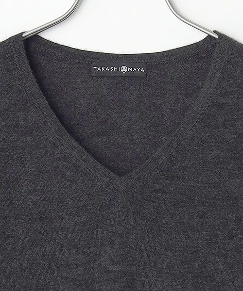 TAKASHIMAYA CASHMERE(レディース、メンズ) / タカシマヤカシミヤ(レディース、メンズ) ニット・セーター | カシミヤ Vネックセーター【S/M/L】 | 詳細1