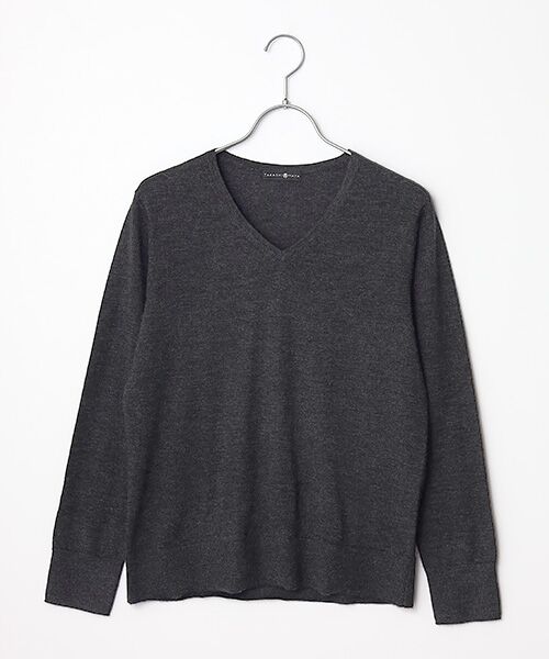 TAKASHIMAYA CASHMERE(レディース、メンズ) / タカシマヤカシミヤ(レディース、メンズ) ニット・セーター | カシミヤ Vネックセーター【S/M/L】 | 詳細3